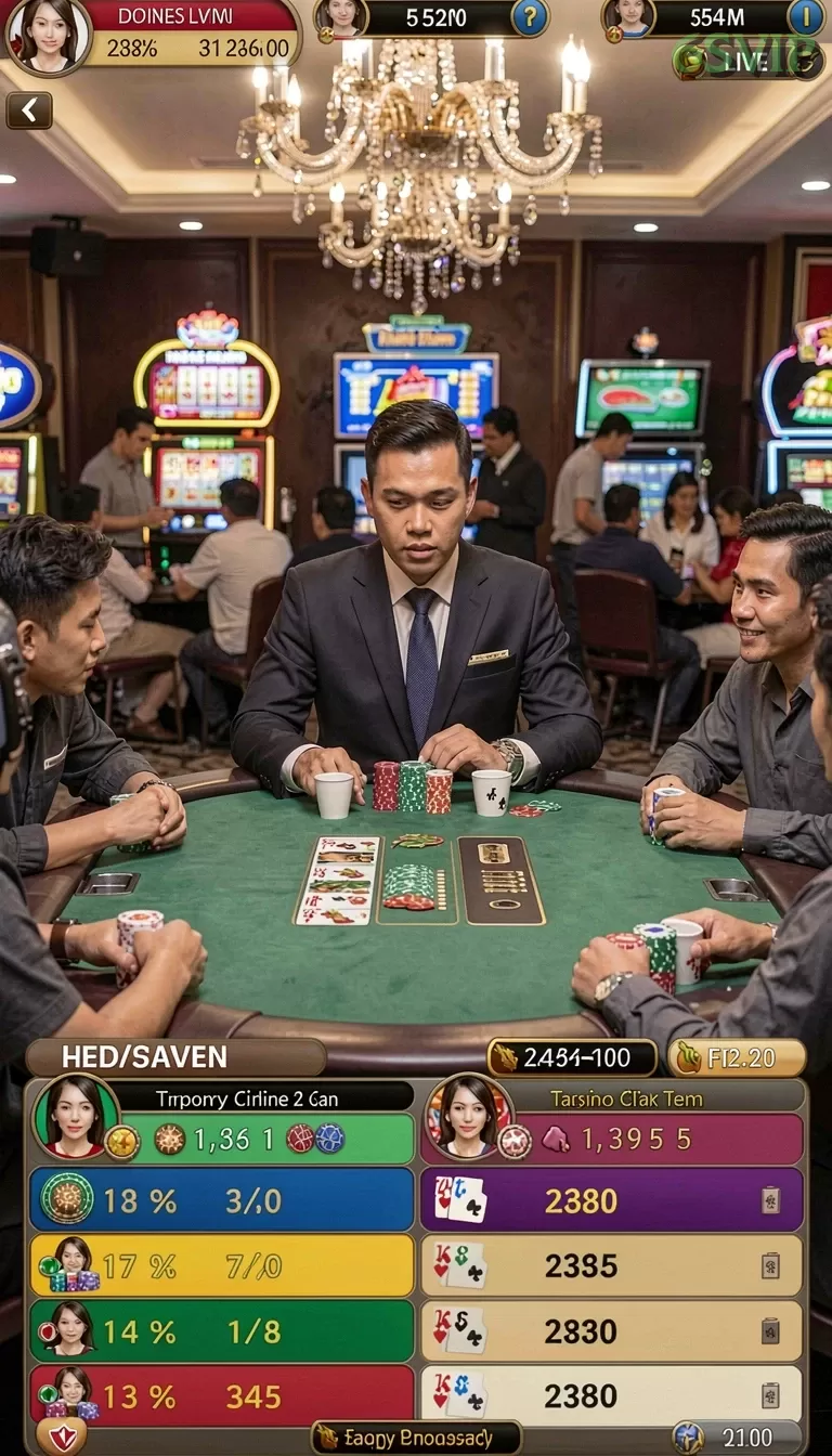 Cuplikan layar V678 — halaman utama