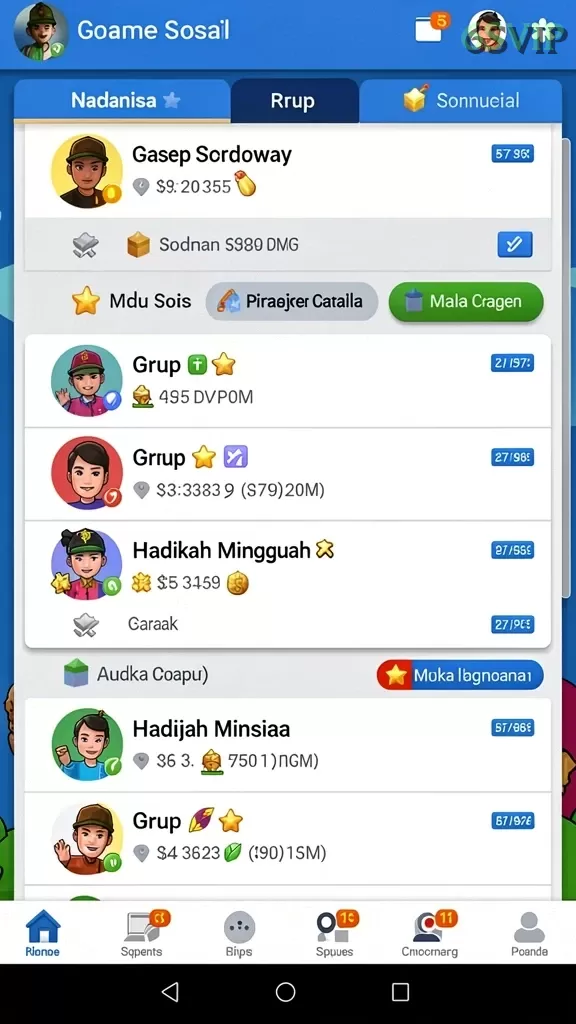 Cuplikan layar BNI789 — halaman utama