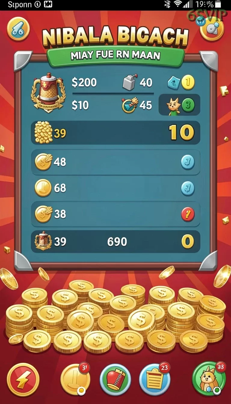 Cuplikan layar V678 — menu navigasi