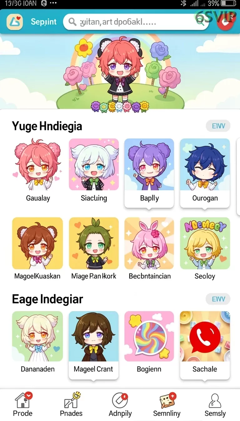 Cuplikan layar ACEPARTY — aktivitas